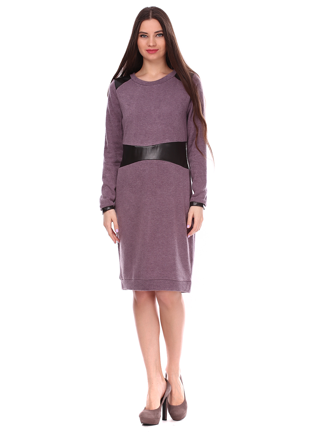 

Платье повседневное UT PL148 1058  лиловый, Платье повседневное UT PL148 1058 48 лиловый