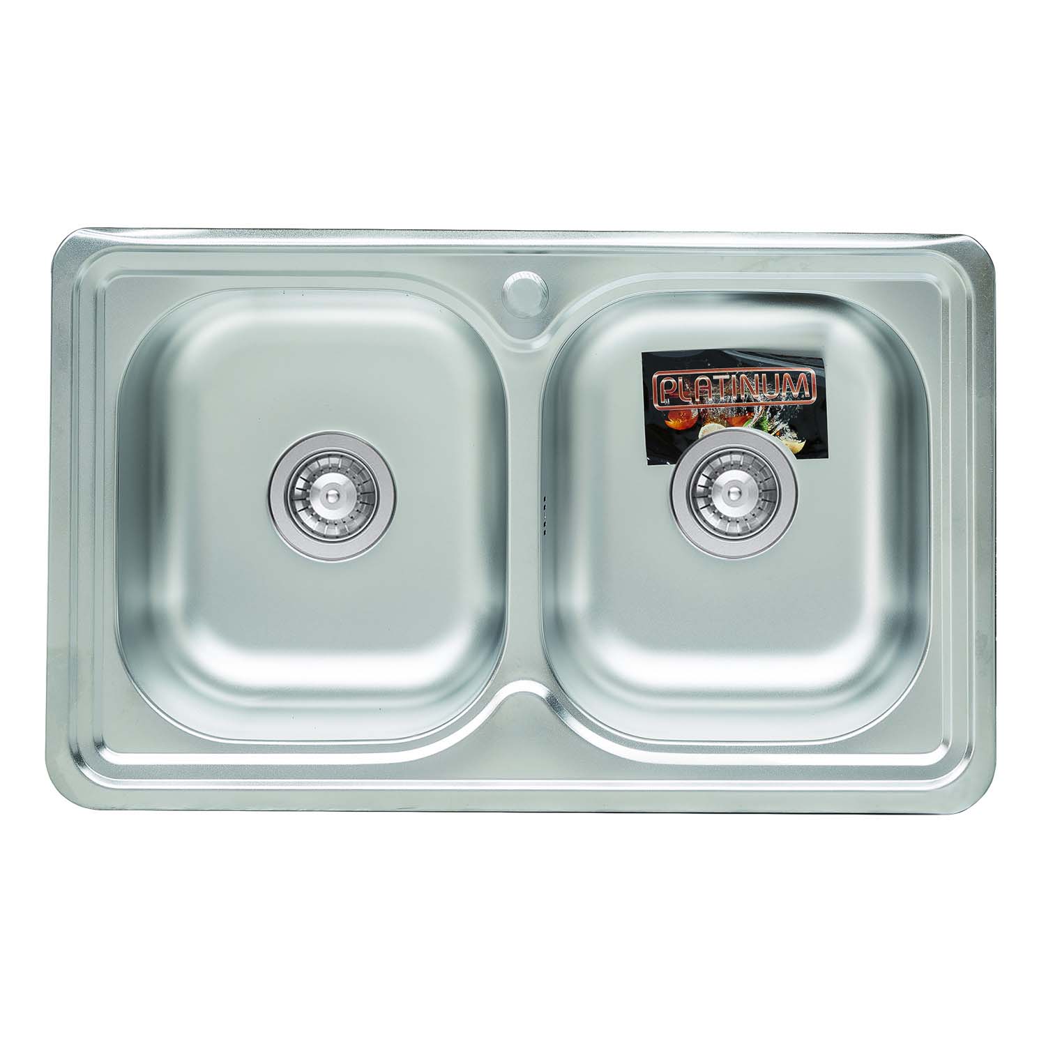 

Мойка Кухонная Platinum 7848D Satin
