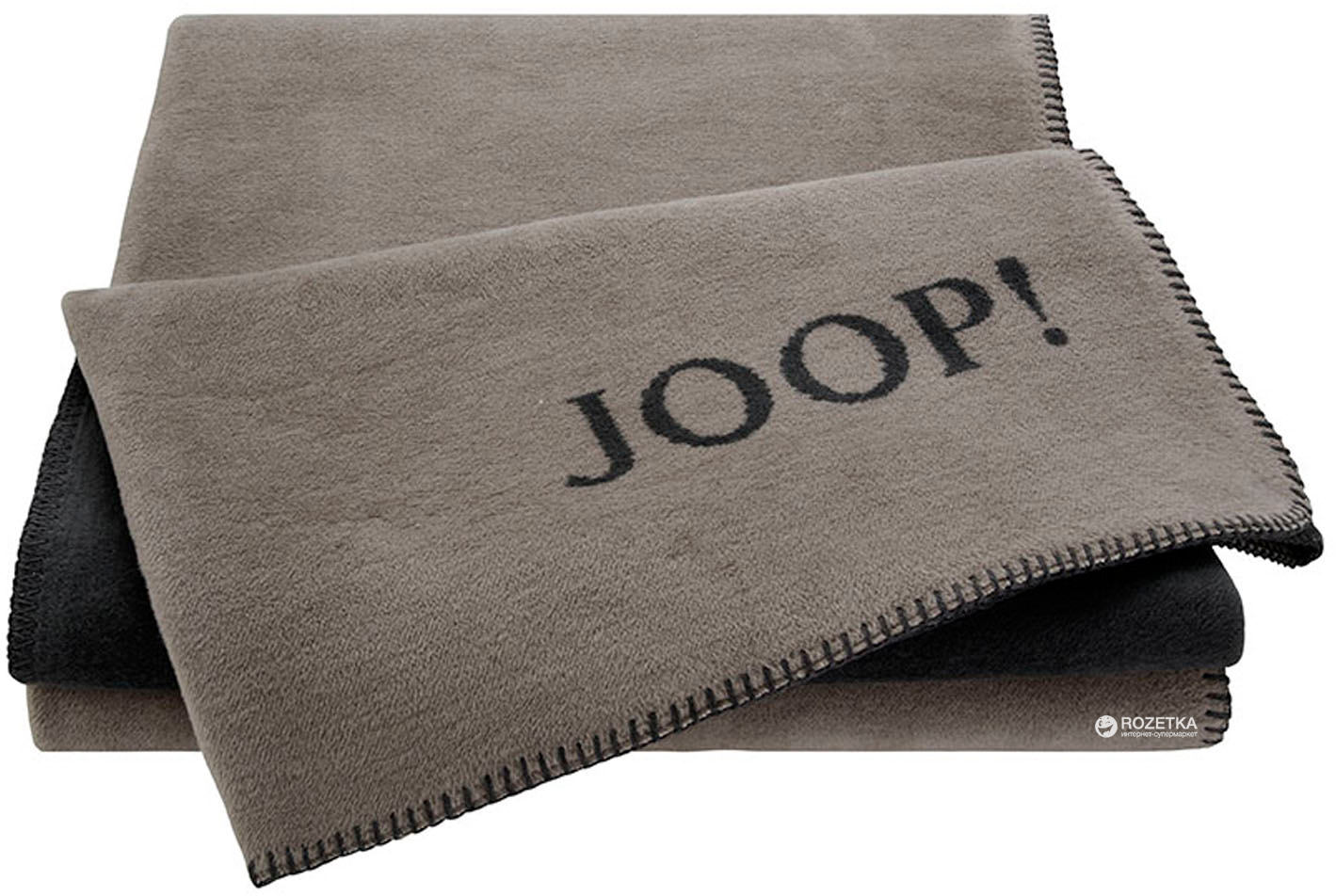 

Плед Biederlack 631381 Joop Udf Taupe-Anthrac 150x200 см