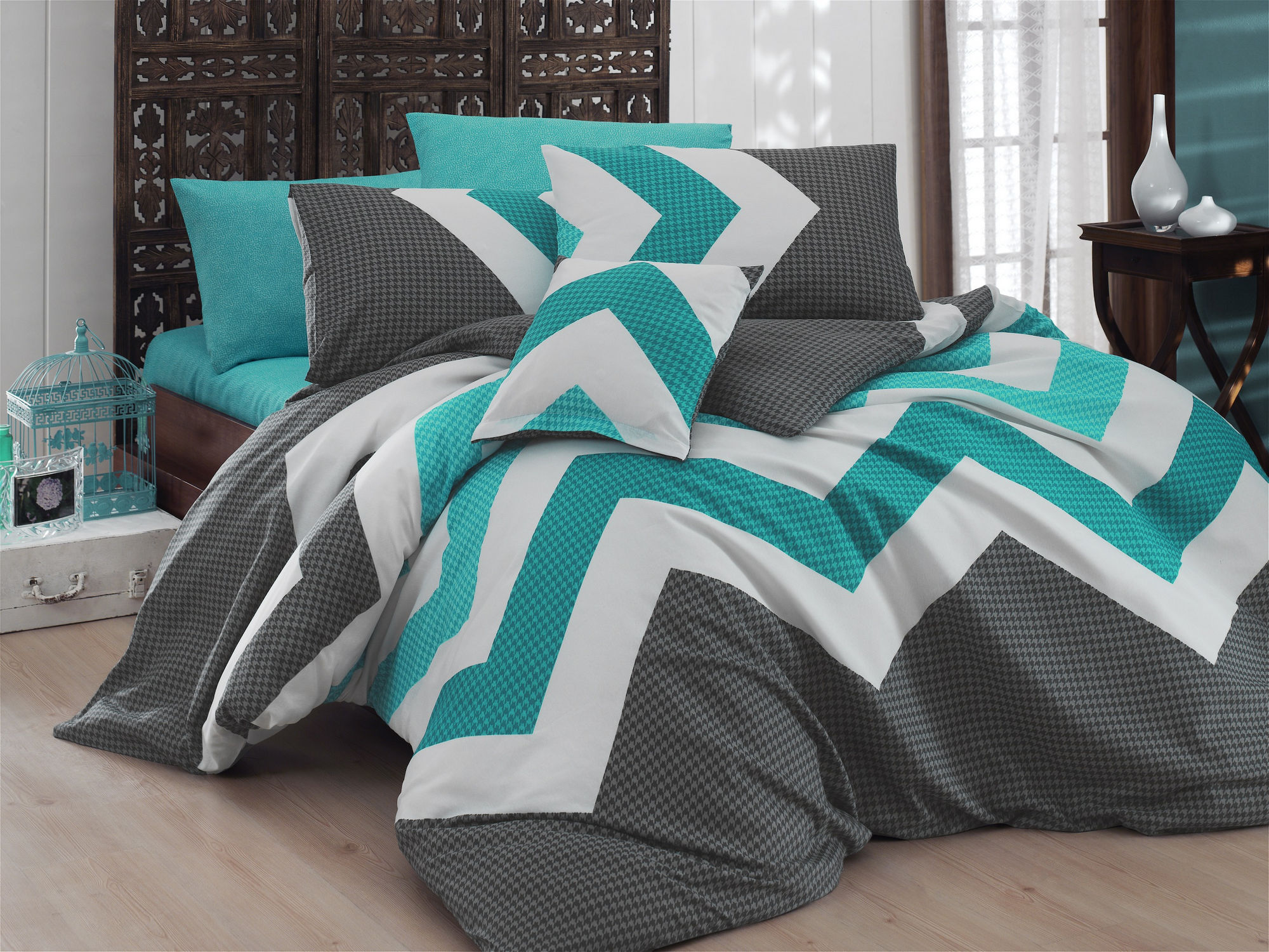 

Комплект постельного белья Nazenin Home Мульти