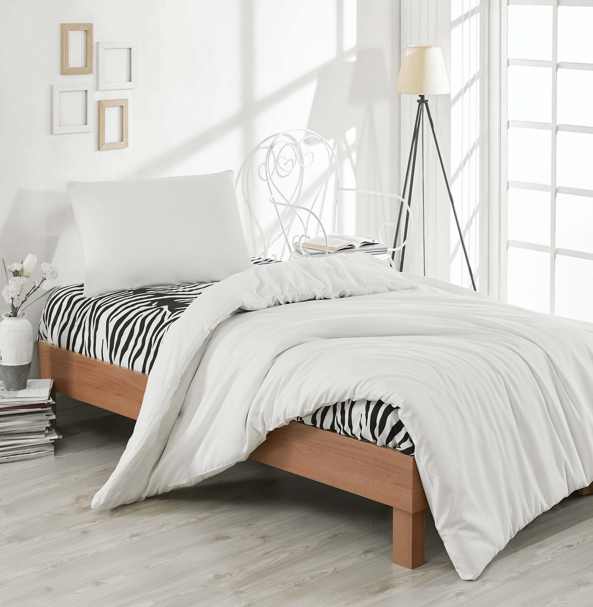 

Комплект постельного белья EnLora Home Кремовый