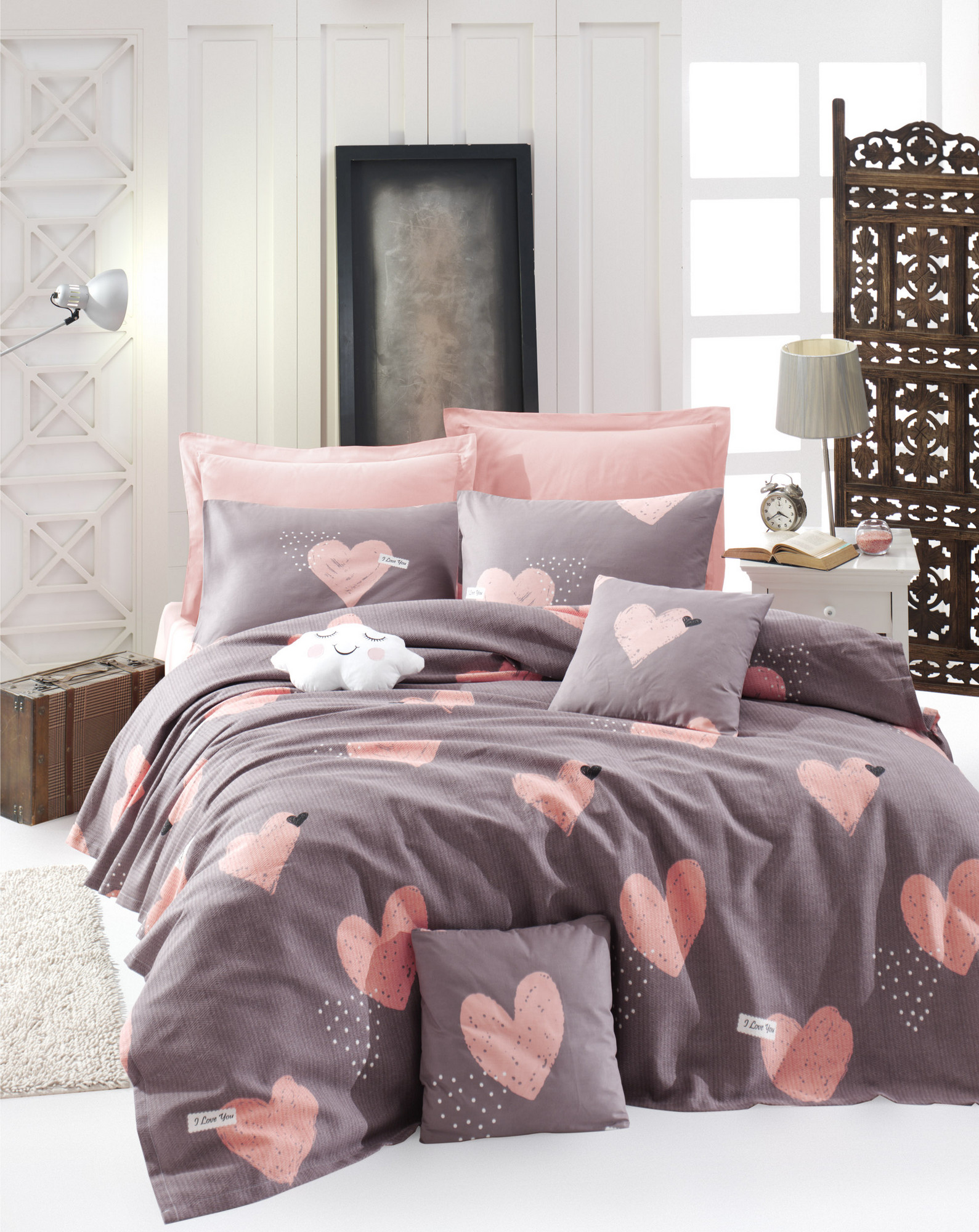 

Комплект постельного белья EnLora Home Мульти