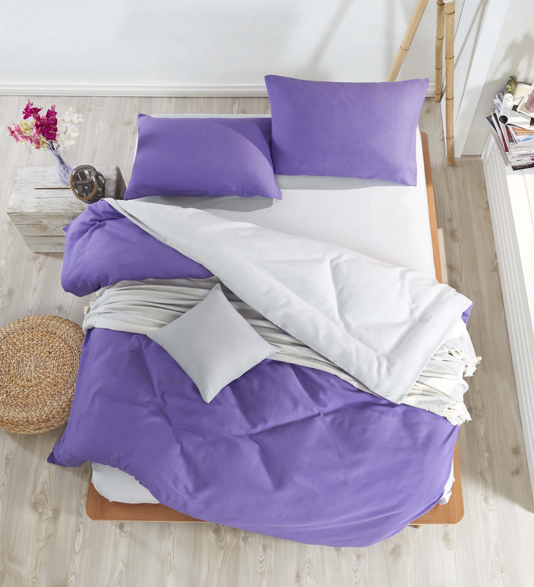

Комплект постельного белья EnLora Home Мульти