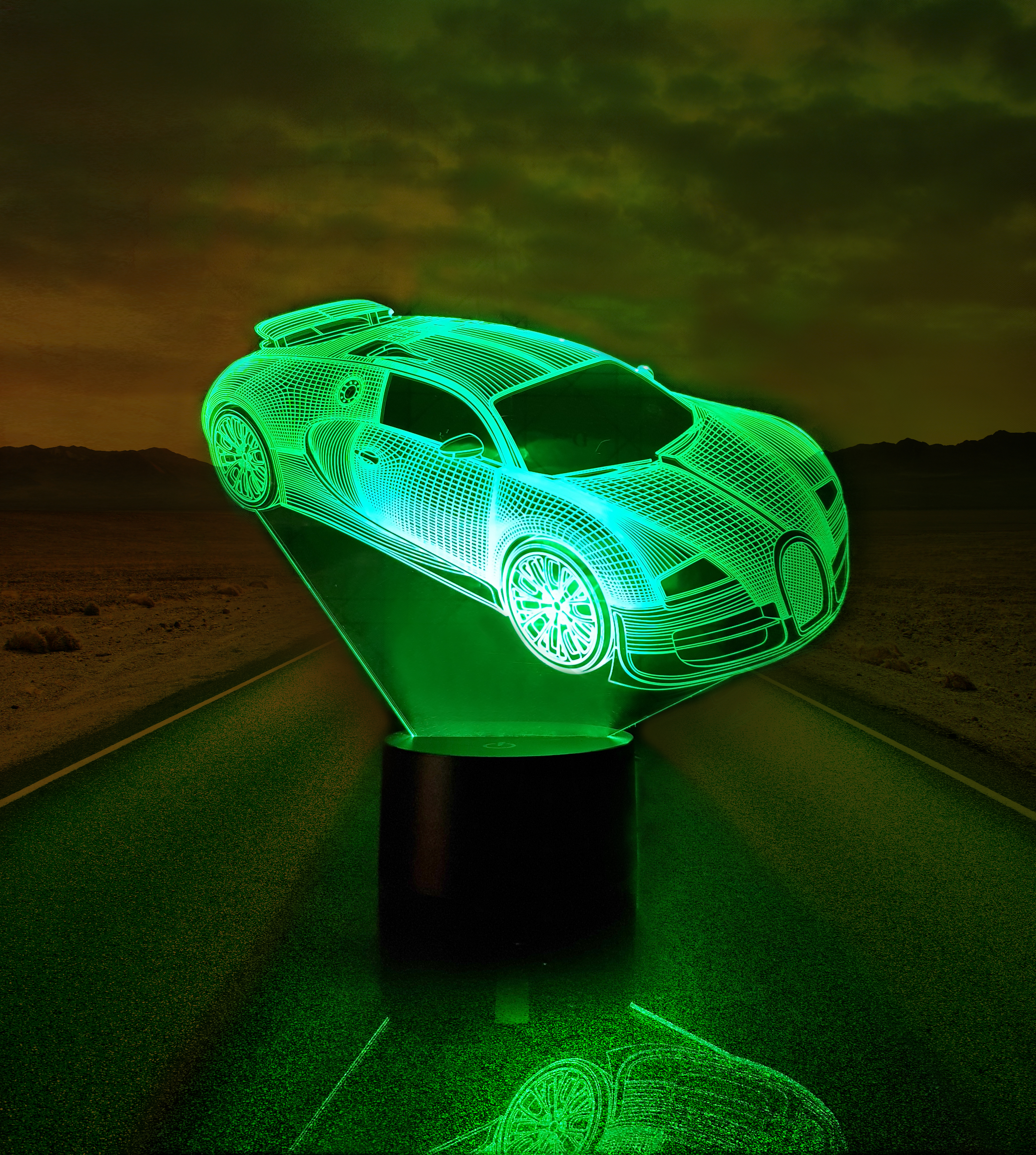 

Детский светильник "Автомобиль 5" 3DTOYSLAMP