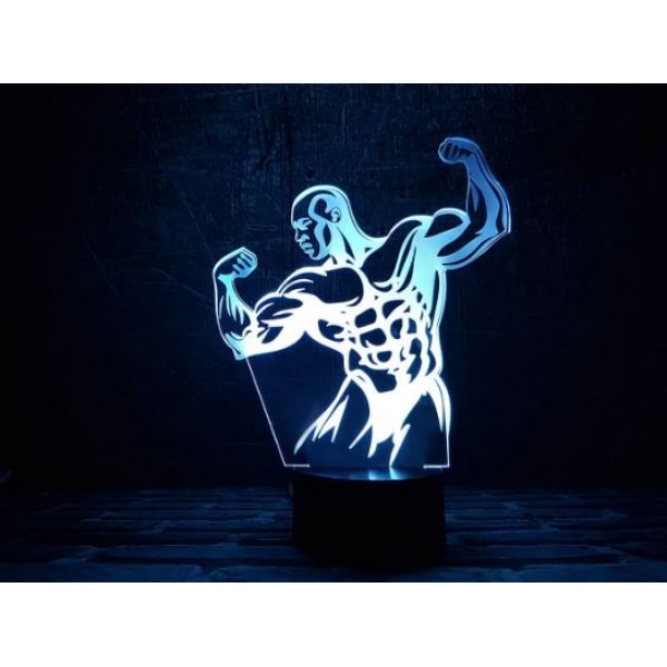 

3D ночник "Культурист" 3DTOYSLAMP