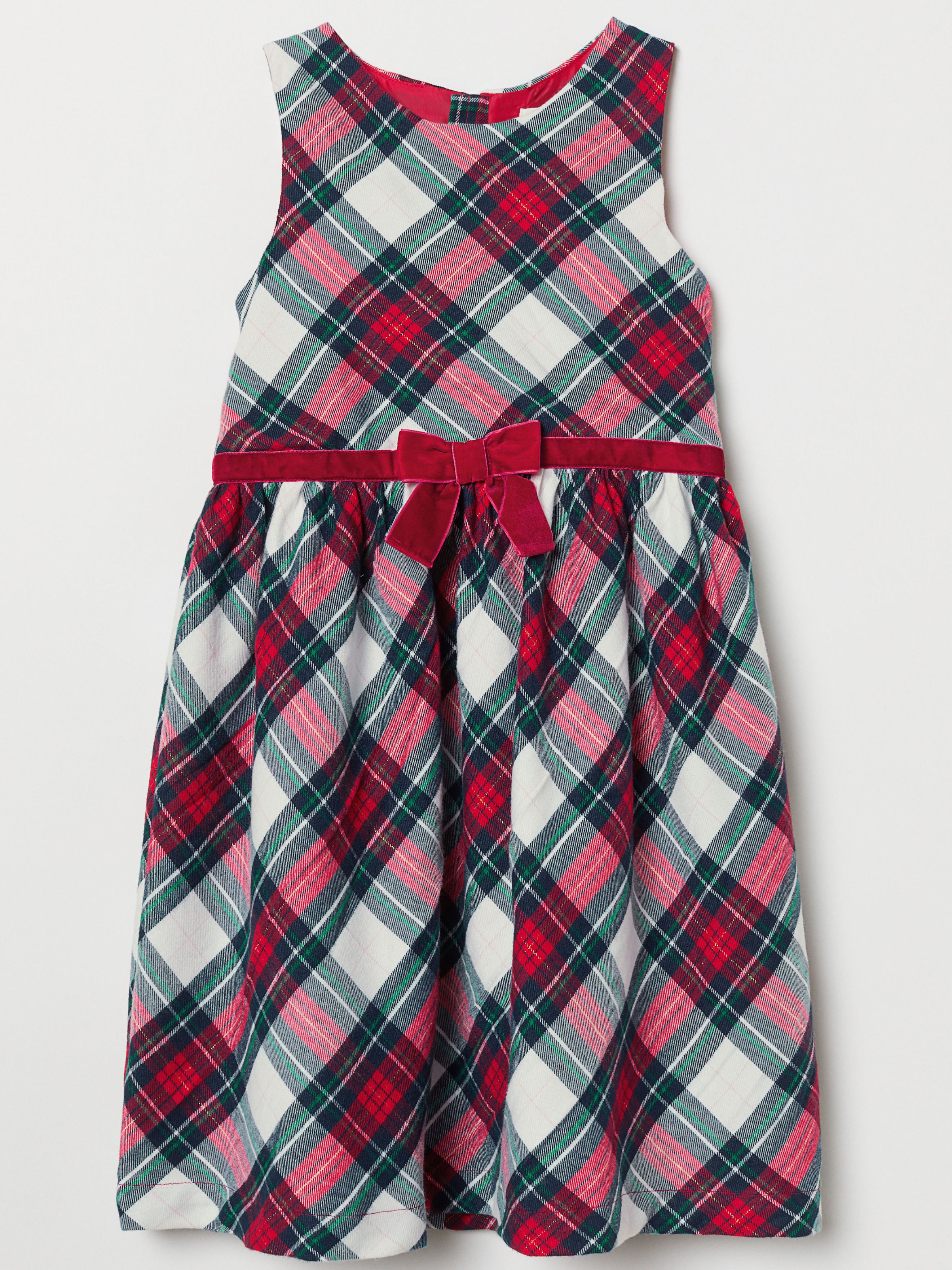 

Платье с бантом H&M 0671203 116 cm Красный