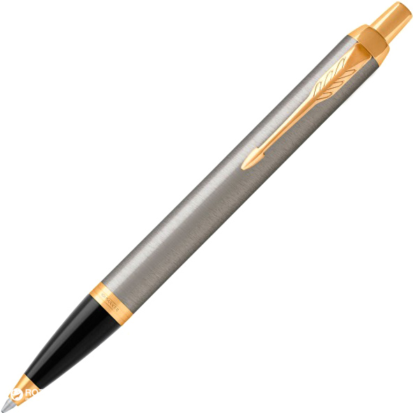 

Ручка шариковая Parker IM 17 Brushed Metal GT BP Синяя Серый корпус (22 232)