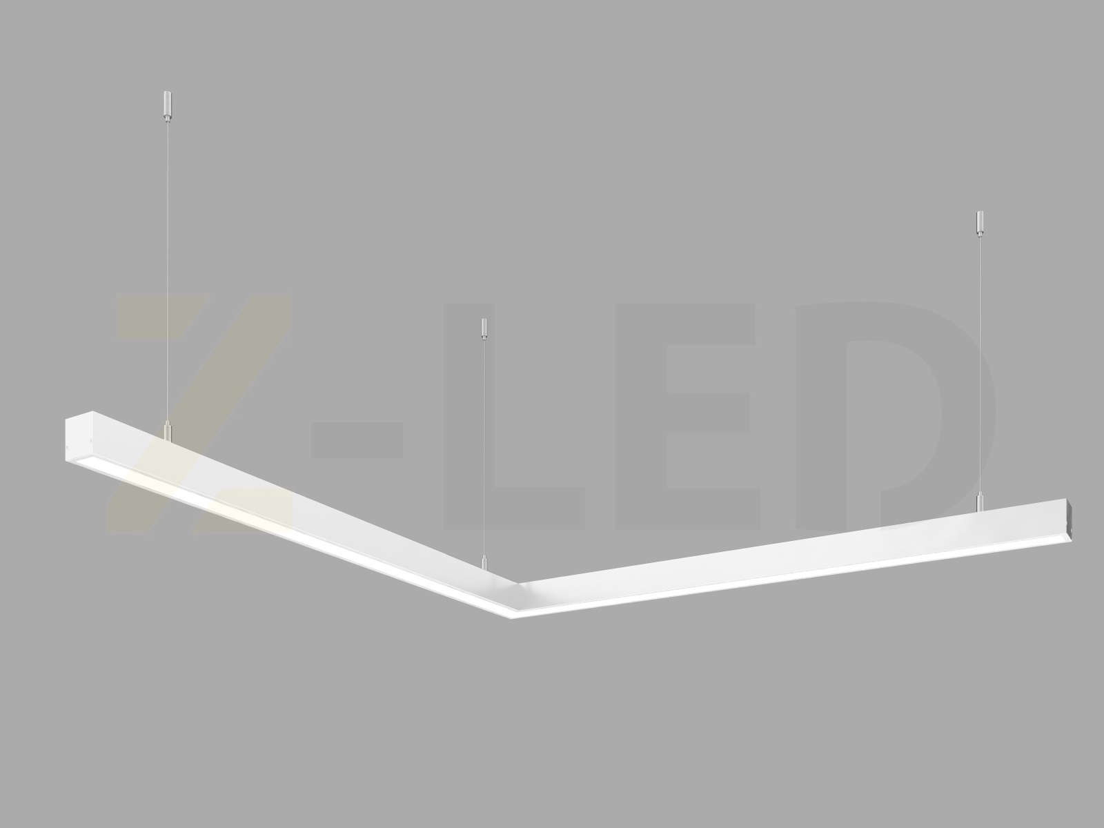 

Угловой светодиодный светильник Z-LED 80ВТ белый (800х800) LSNU-80w