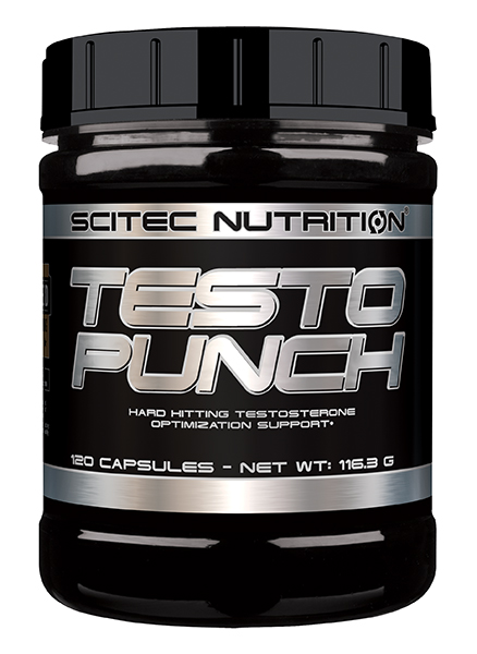

Тестостерон для спорта HC Testo Punch 120 caps. SCITEC NUTRITION