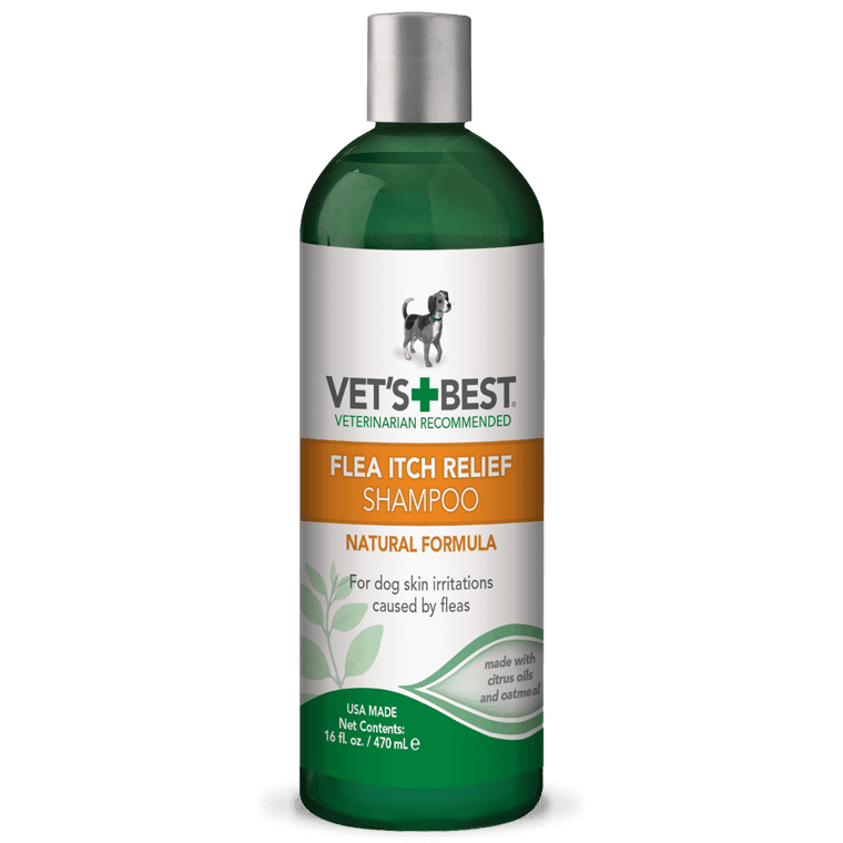 

Шампунь VET`S BEST Flea Itch Relief Shampoo успокаивающий от укусов блох для собак 470 мл