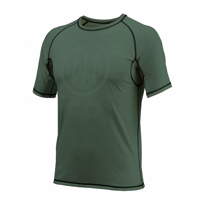 

Футболка з коротким рукавом Beretta B - WonderWool Warm Short Sleeves T - Shirt S Зелений