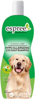 

Шампунь Espree Coconut Hypo-Allergenic Cocount Shamp гипоаллергенный для собак 591 мл (e00410)