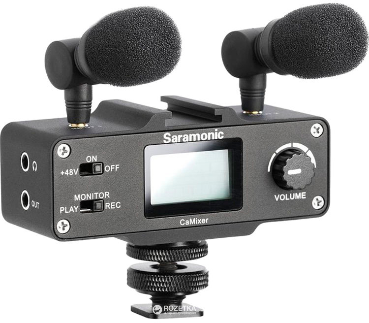 

Saramonic CaMixer с 2-мя микрофонами