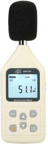 

Шумомер Benetech GM1358