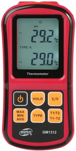 

Термопарний термометр Benetech GM1312