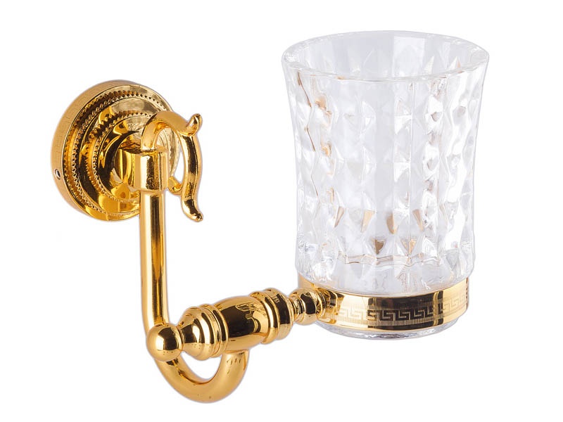 

Стакан в ванную Kugu Versace 206G, золото+стекло(206G)