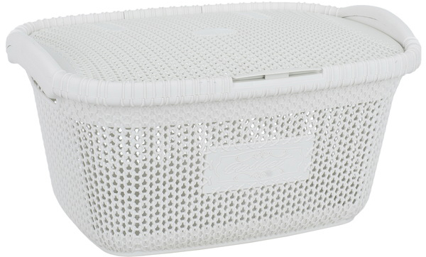 

Корзина для белья Violet House 1016 Виолетта 40 л 26.5х38х56 см White
