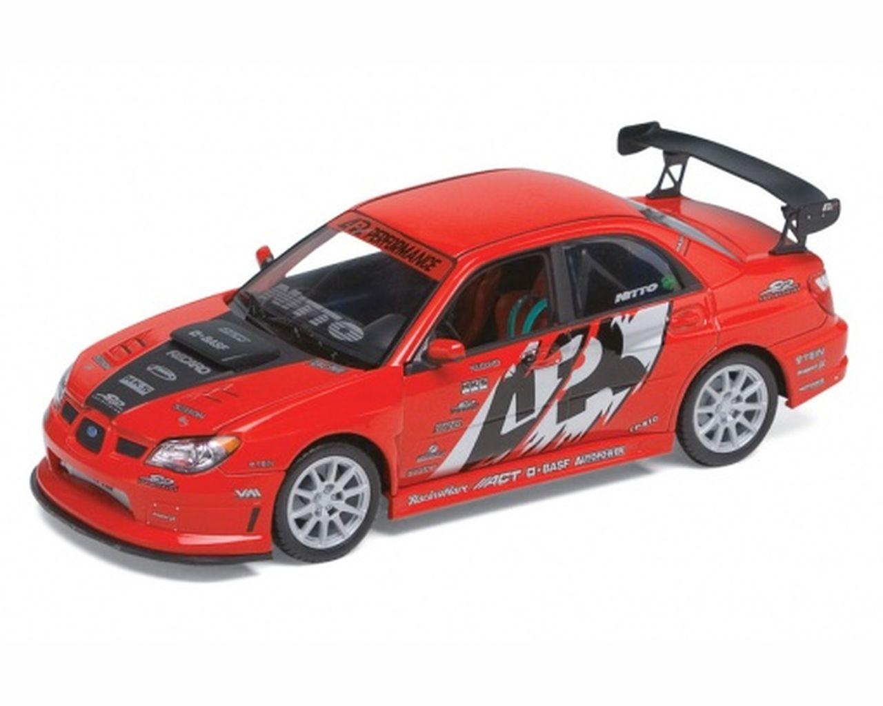 

Машинка инерционная металл 1:24 SUBARU IMPREZA PERFORMANCE 22487S-W WELLY