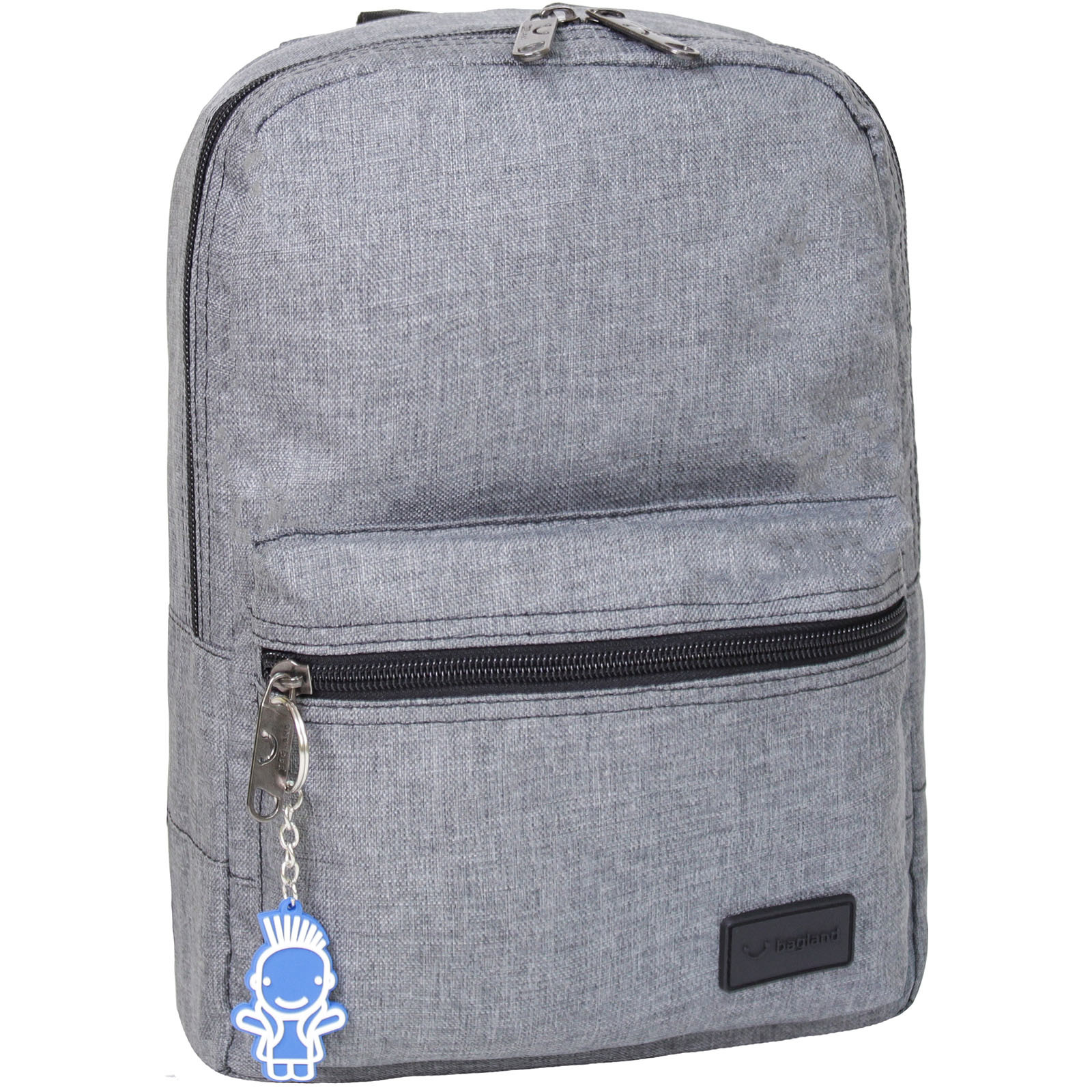 

Рюкзак Молодежный mini 8 л. Bagland 32х23х10 см Серый 000018619