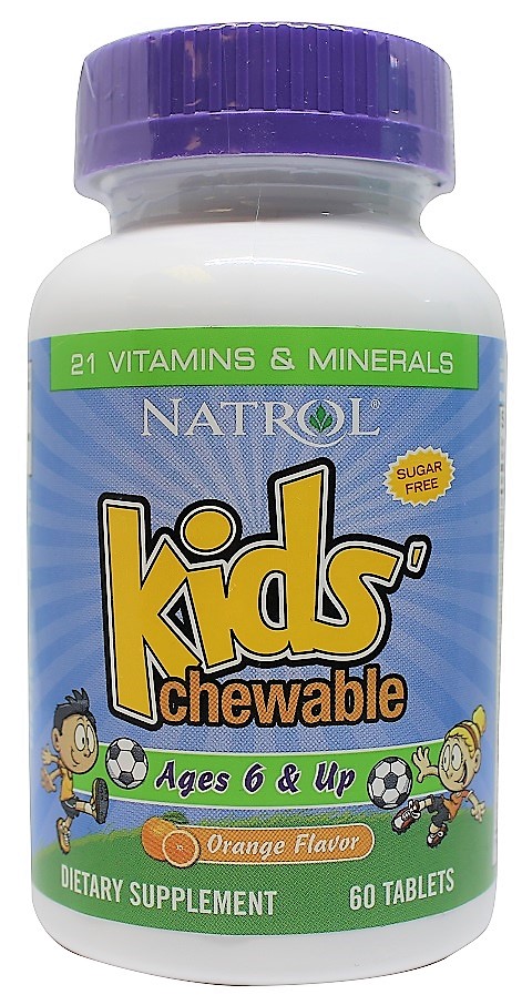 

Natrol Kid's Chewable 6 & Up Orange Flavor