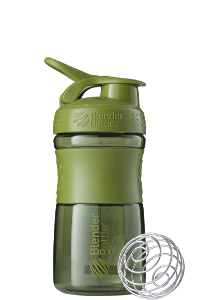 

Шейкеры BlenderBottle Шейкер SportMixer с шариком 590 ml Moos Green