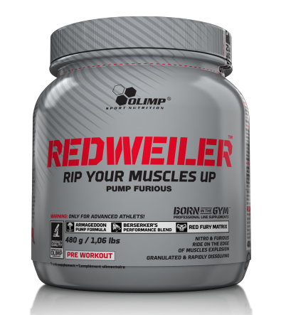 

Предтренировочные комплексы Olimp Sport Nutrition REDWEILER 480 g - кола