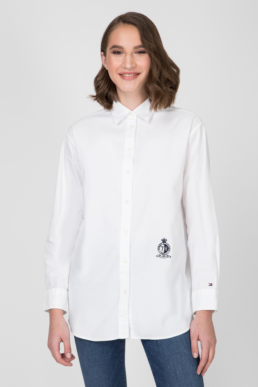 

Женская белая рубашка FAWN BOYFRIEND SHIRT Tommy Hilfiger 2 WW0WW25624