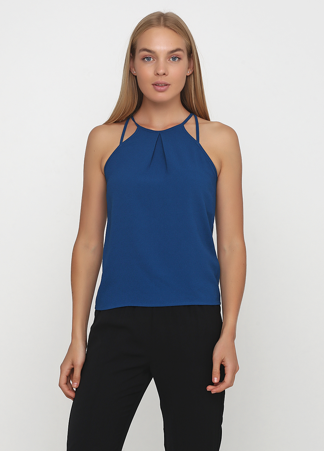 

Топ H&M  Синий 0399268_син._02, Топ H&M 32 Синий 0399268_син._02