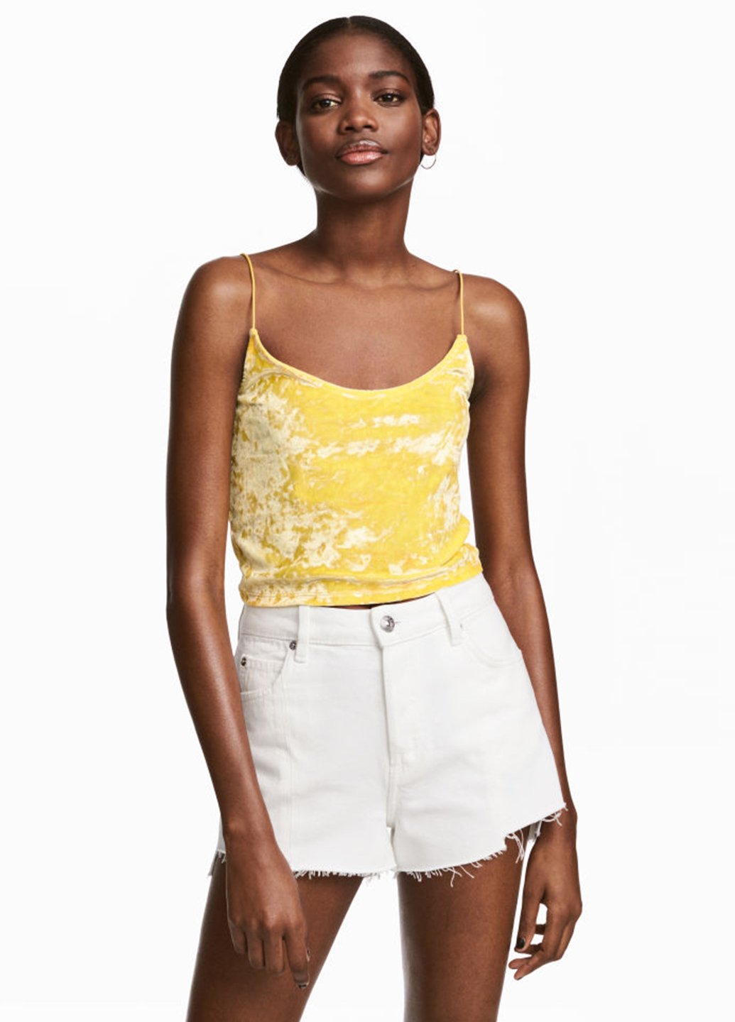 

Топ H&M  Желтый 0509138_02, Топ H&M L Желтый 0509138_02