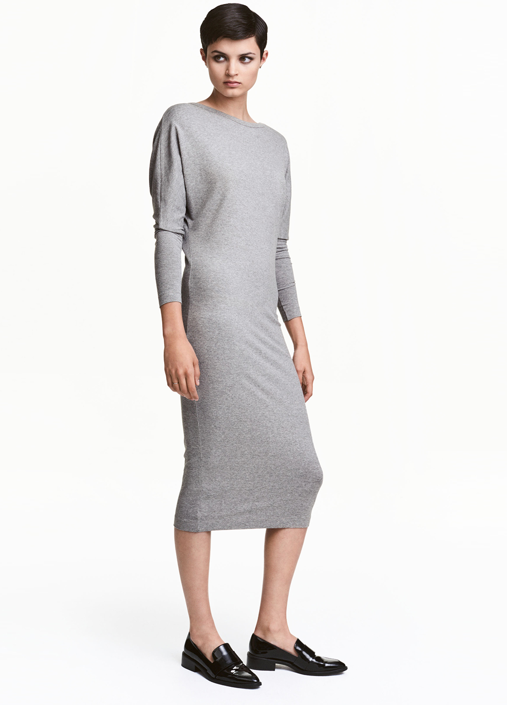 

Платье H&M  Серый 0460830_сер._04, Платье H&M 32 Серый 0460830_сер._04
