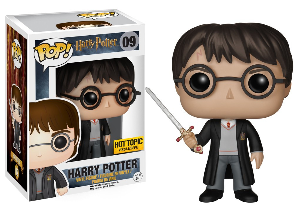 

Фигурка Funko Pop Фанко Поп Гарри Поттер Гарри c мечом Harry Potter Harry (Hot Topic Exclusive) 10 см HP HP 09