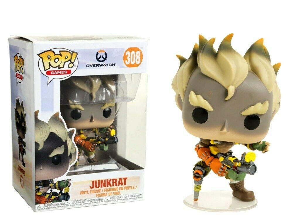 

Фигурка Funko Pop Фанко Поп Крысавчик Джанкрат Овервотч Junkrat Overwatch 10см ОW J 308