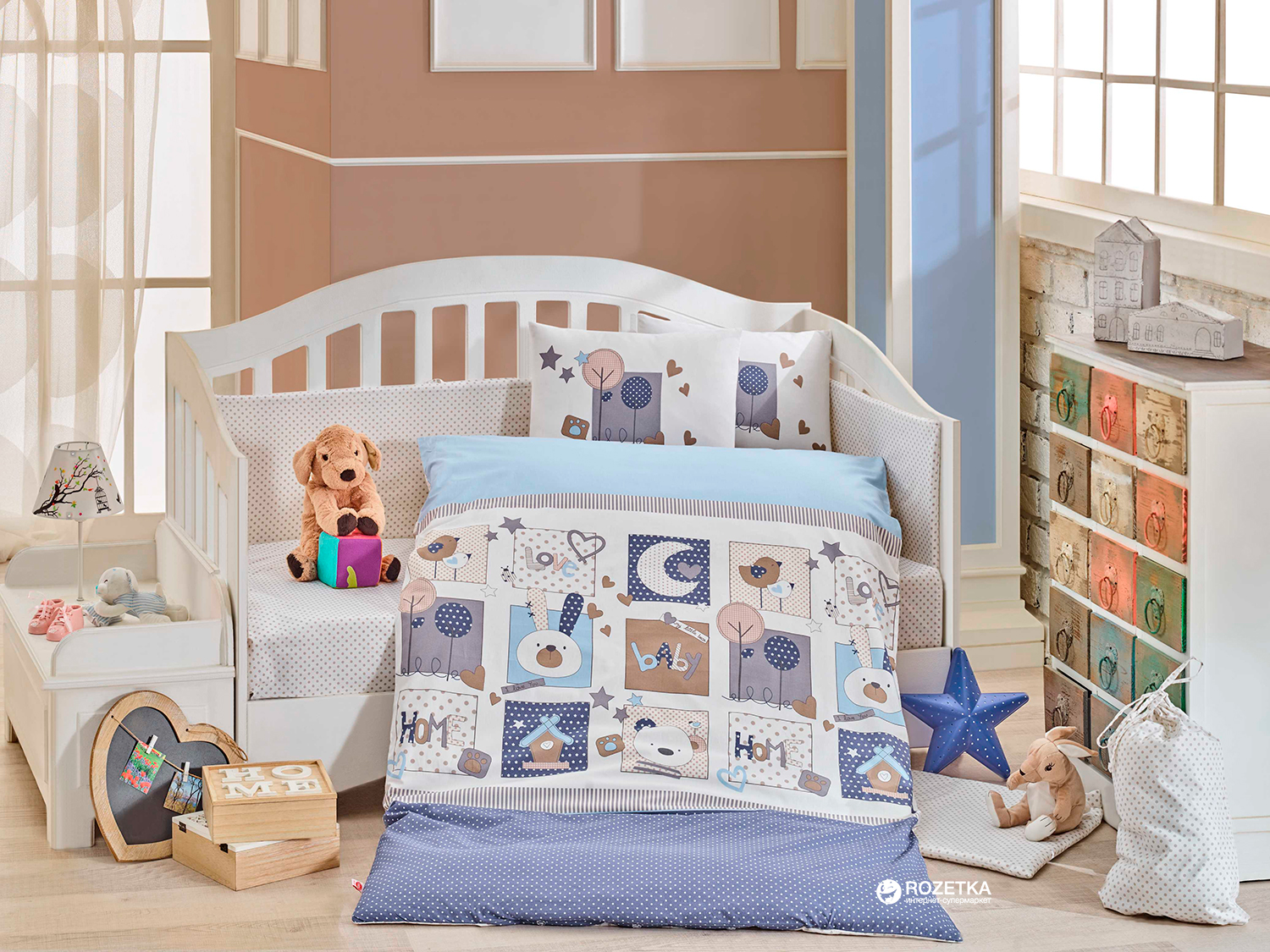 

Комплект постельного белья Hobby Poplin Sweet Home 100x150