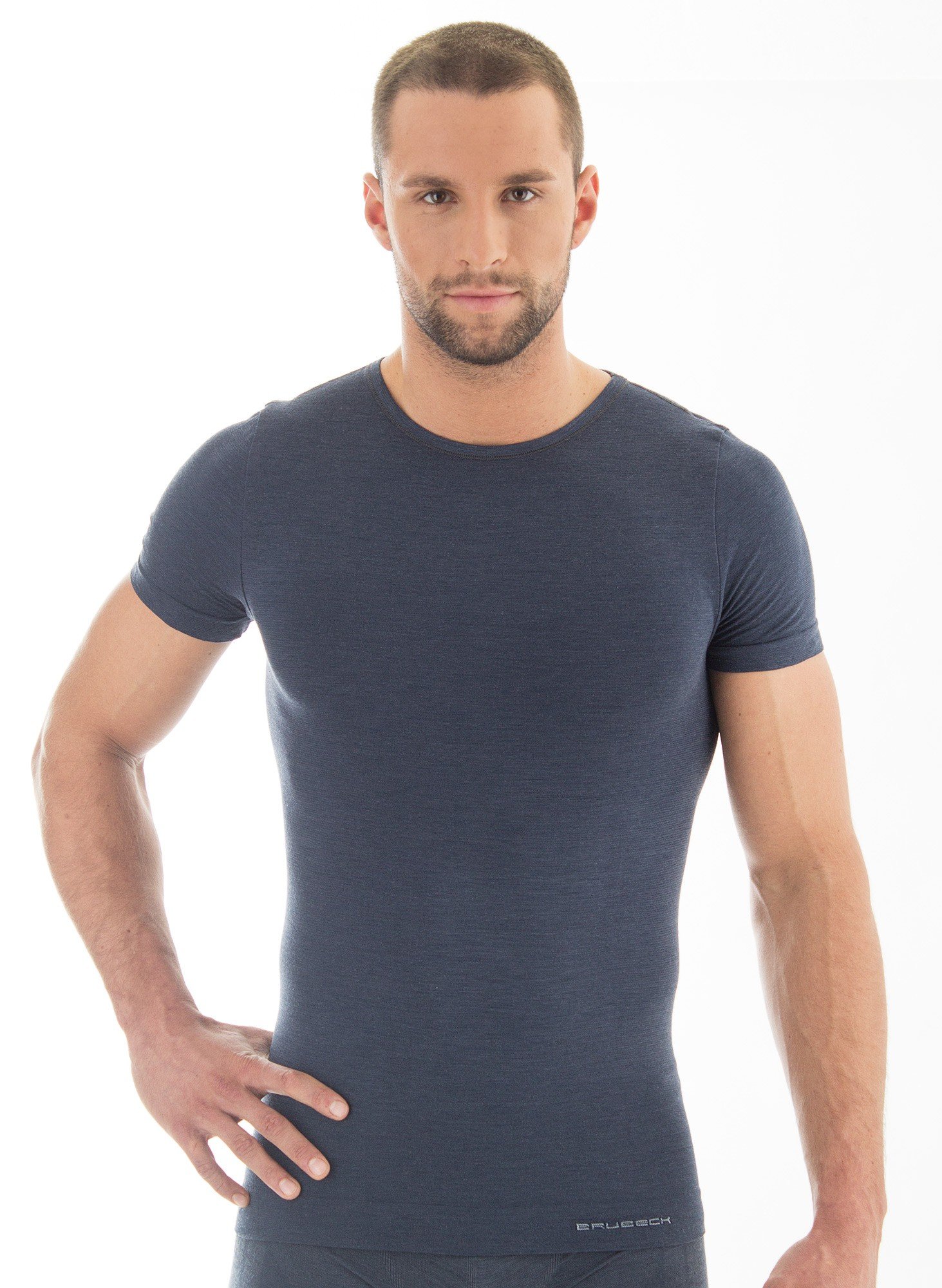 Футболка термо мериносовая Brubeck Comfort Merino Wool SS11030 M Синяя ...