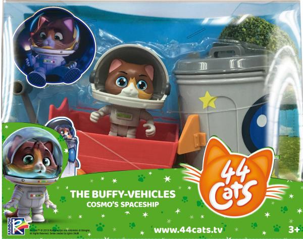 

Игровой набор 44 СATS фигурка с транспортным средством Космо (34155)