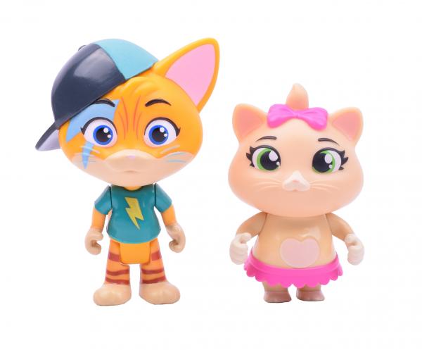 

Игровой набор 44 CATS 2 фигурки Суперсилы Спалах и Пилу (34113)