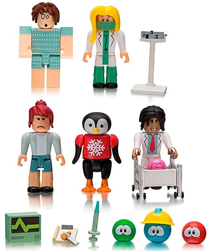 

Meep City: Meep Hospital, игровой набор фигурок, Multipack TBD, Roblox (12-91141)