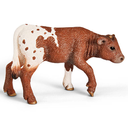 

Техасский теленок лонгхорн - игрушка-фигурка, Schleich (12-2474)