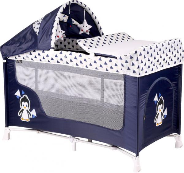 

Манеж Bertoni SAN REMO 2L+ blue/white penguin (SAN R.2L+blue/white pen.)