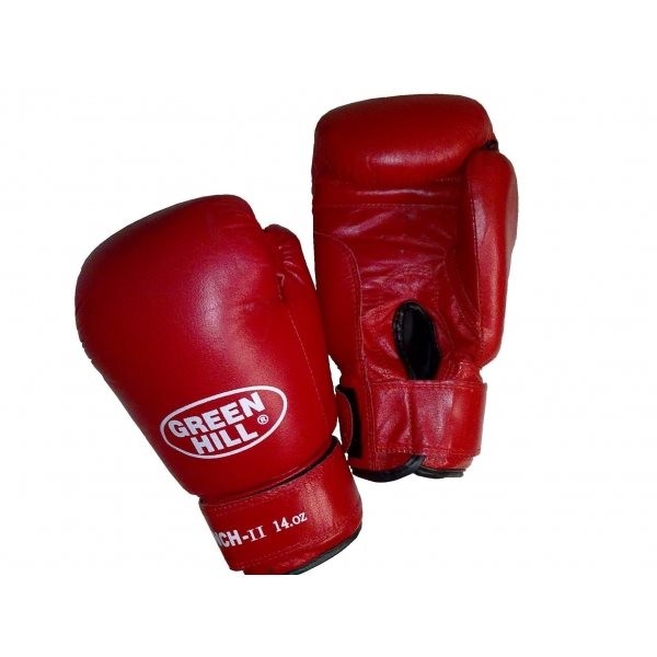 

Перчатки боксерские Green Hill PUNCH 2 Красный, 10 Oz