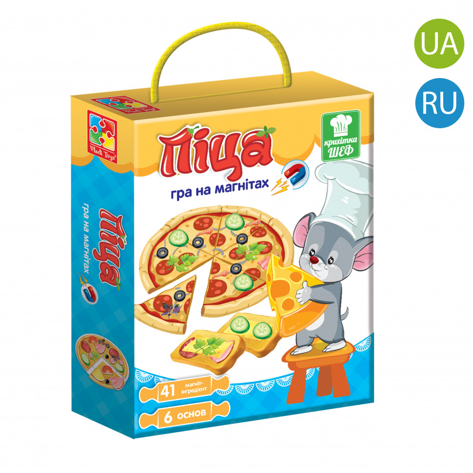 

Игра магнитная VT3004 ("Пицца" (укр))