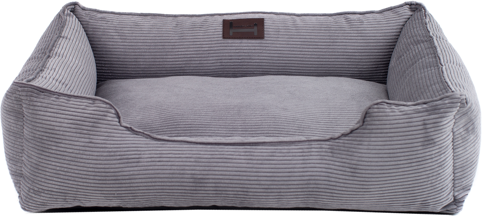 

Лежак для собак Harley and Cho Dreamer 70х50 см с бортами Grey Velvet