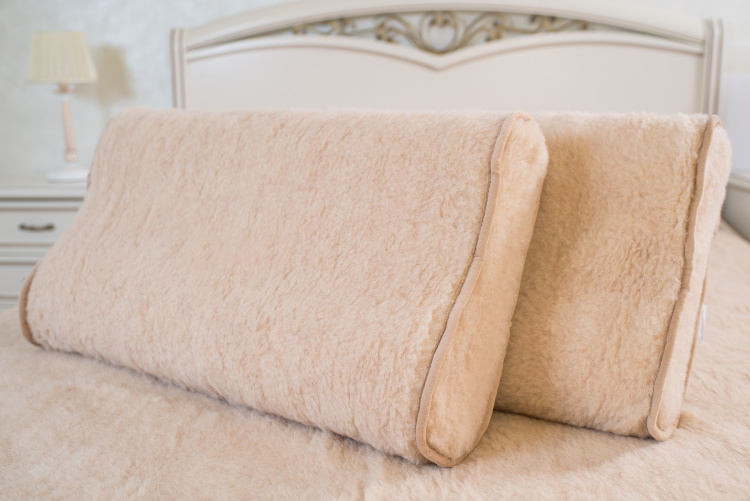 

Подушка ортопедическая Wollwelt Merino Lama Alaska beige Wl 35х65 см Коричневый