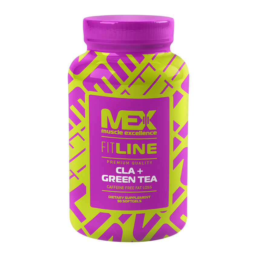 

Жиросжигатель MEX Nutrition CLA + Green Tea 90 гелевых капсул (000007039)