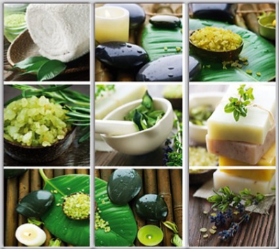 

Шкаф купе Luxe Studio Стандарт-1 Фотопечать Салон красоты-27 2200x2100x450 трехдверный