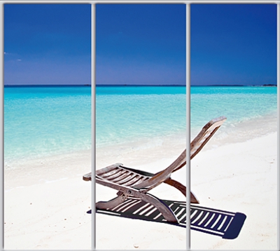 

Шкаф купе Luxe Studio Стандарт-1 Фотопечать Природа-25 2200x2100x450 трехдверный