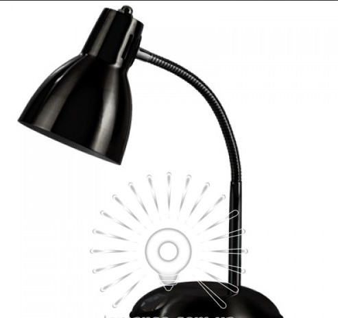 

Настольная лампа Lemanso 60W E27 LMN098 черная с выключателем