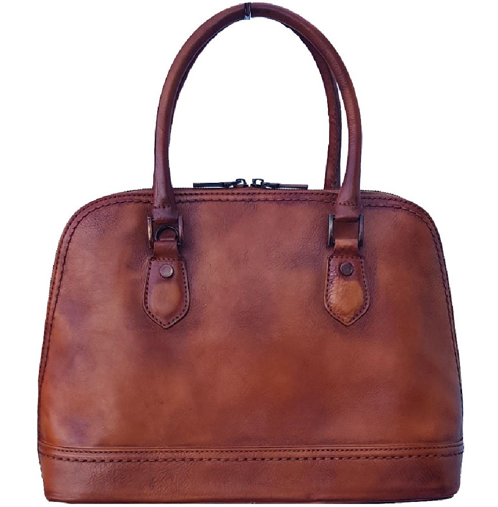 

Женская кожаная сумка Bottega Carele BC160 ginger