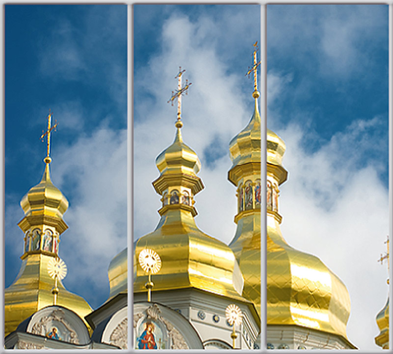 

Шкаф купе Luxe Studio Стандарт-1 Фотопечать Архитектура-85 2100x2400x450 трехдверный