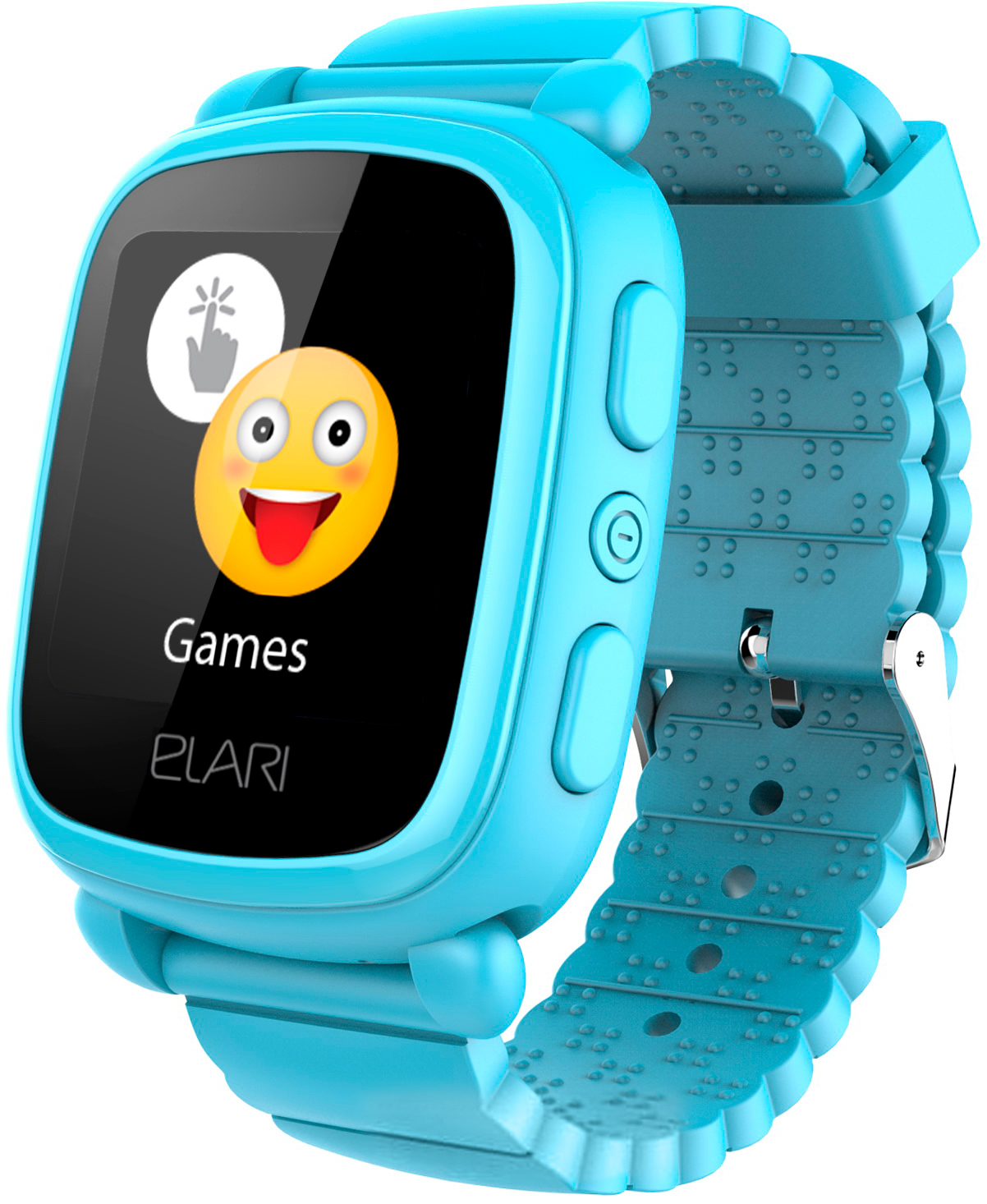 

Дитячий телефон-годинник з GPS-трекером Elari KidPhone 2 Blue (KP-2BL)